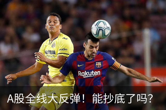 A股全线大反弹！能抄底了吗？